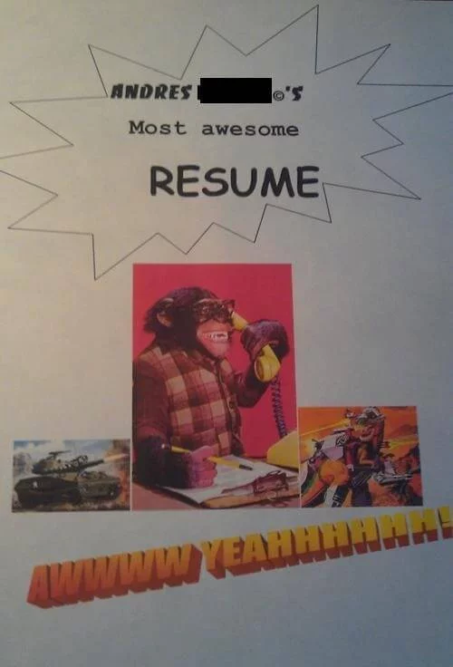 worst-resume-ever